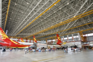 海南自貿港一站式飛機維修產(chǎn)業(yè)基地定檢機庫已完成1130余單維修項目